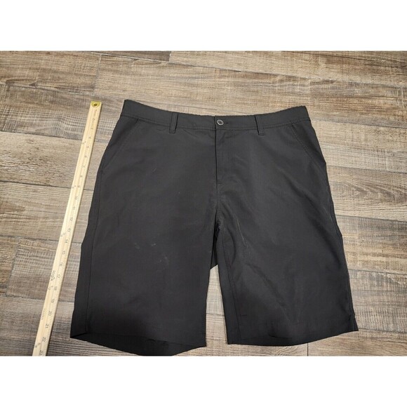 CoolKeep Flat Front Stretch Shorts Performance 3 Pocket Lite Quick Dry Mens 36 - Picture 1 of 5